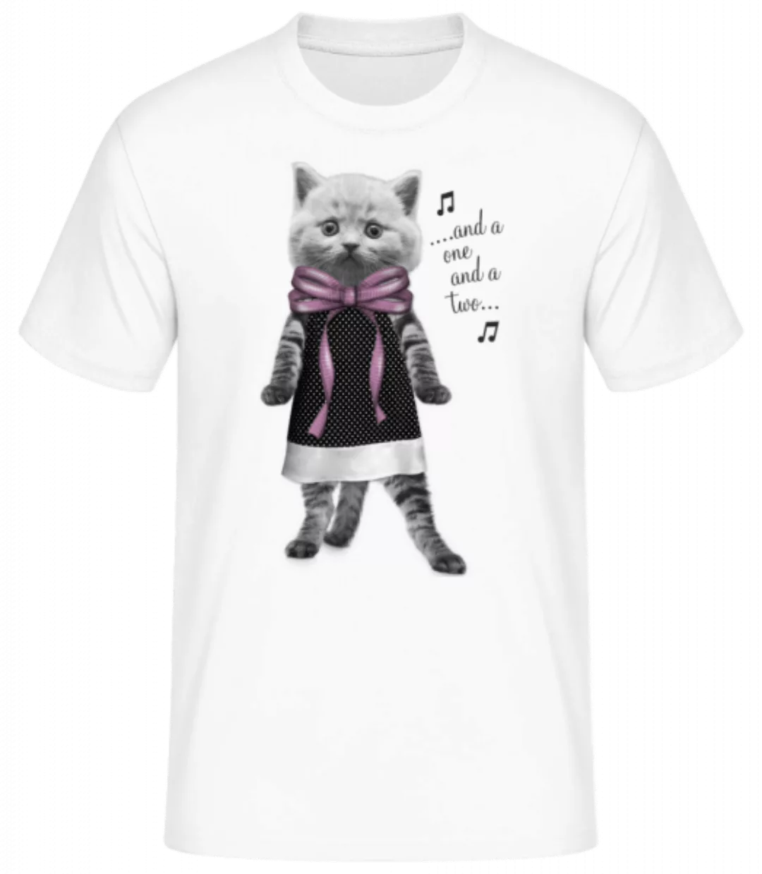 Tanzende Katze · Männer Basic T-Shirt günstig online kaufen