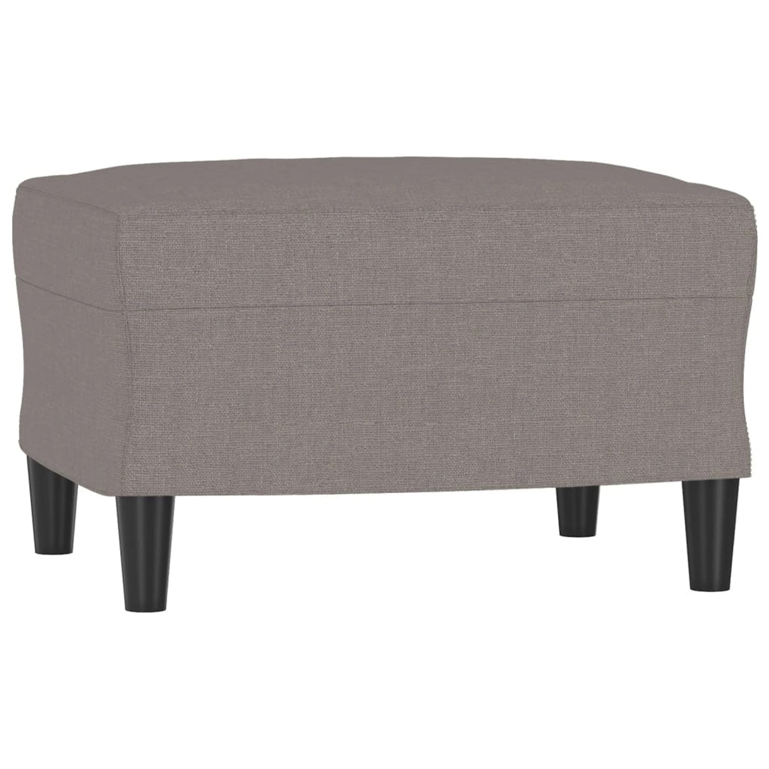 vidaXL Fußhocker Taupe 60x50x41 cm Stoff Modell 2 günstig online kaufen