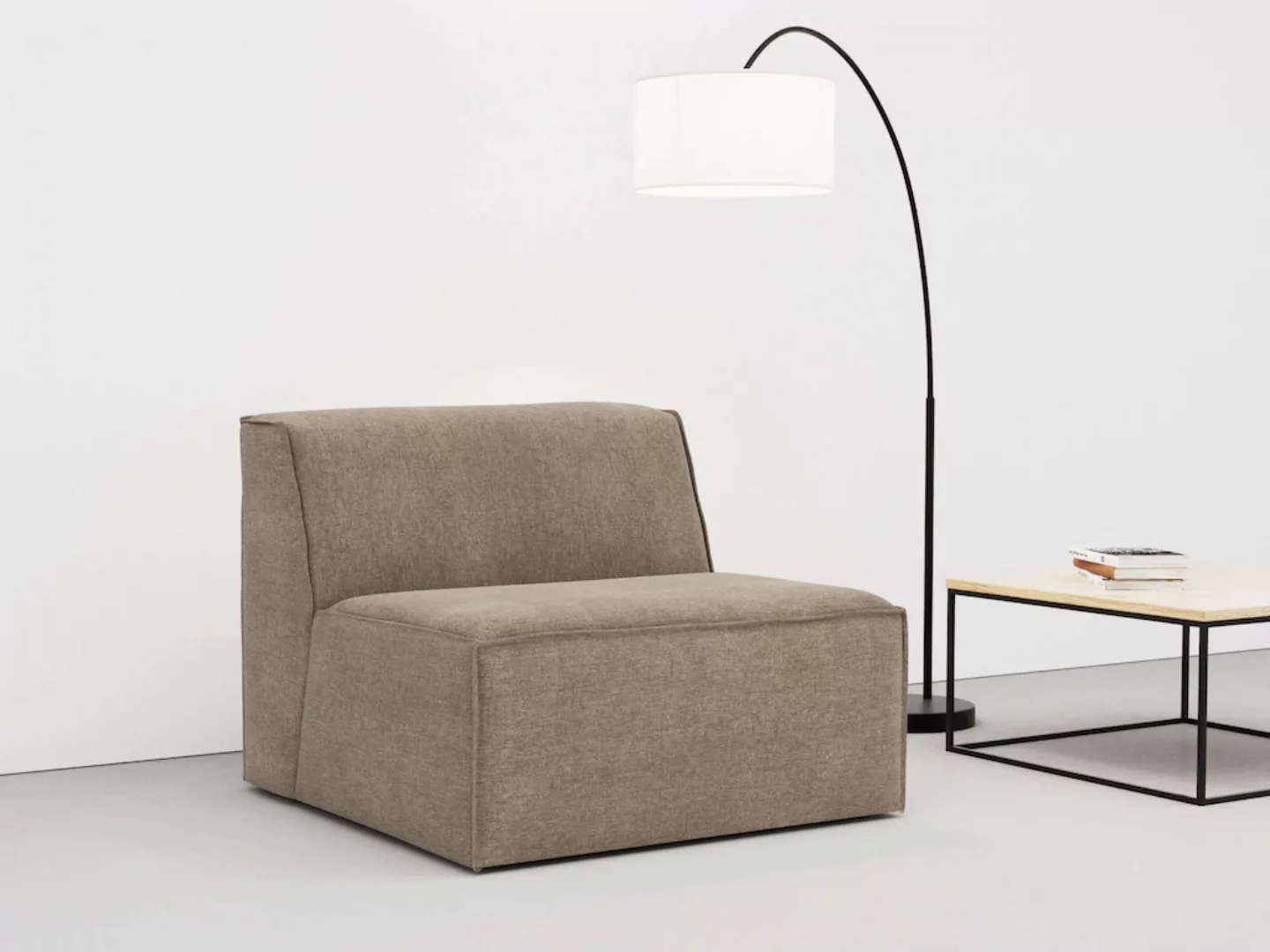 RAUM.ID Sofa-Mittelelement "Norvid", modular, wahlweise mit Kaltschaum, Kom günstig online kaufen