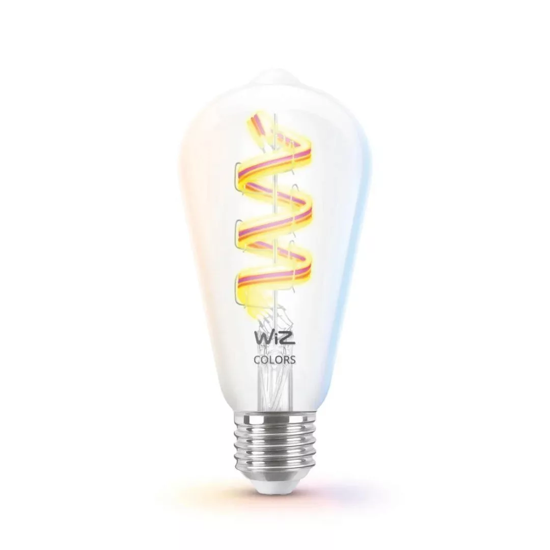 WiZ ST64 LED-Filamentlampe WiFi E27 6,3W RGBW günstig online kaufen