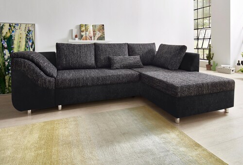 COLLECTION AB Ecksofa "Sally L-Form", mit und ohne Bettfunktion, inklusive günstig online kaufen