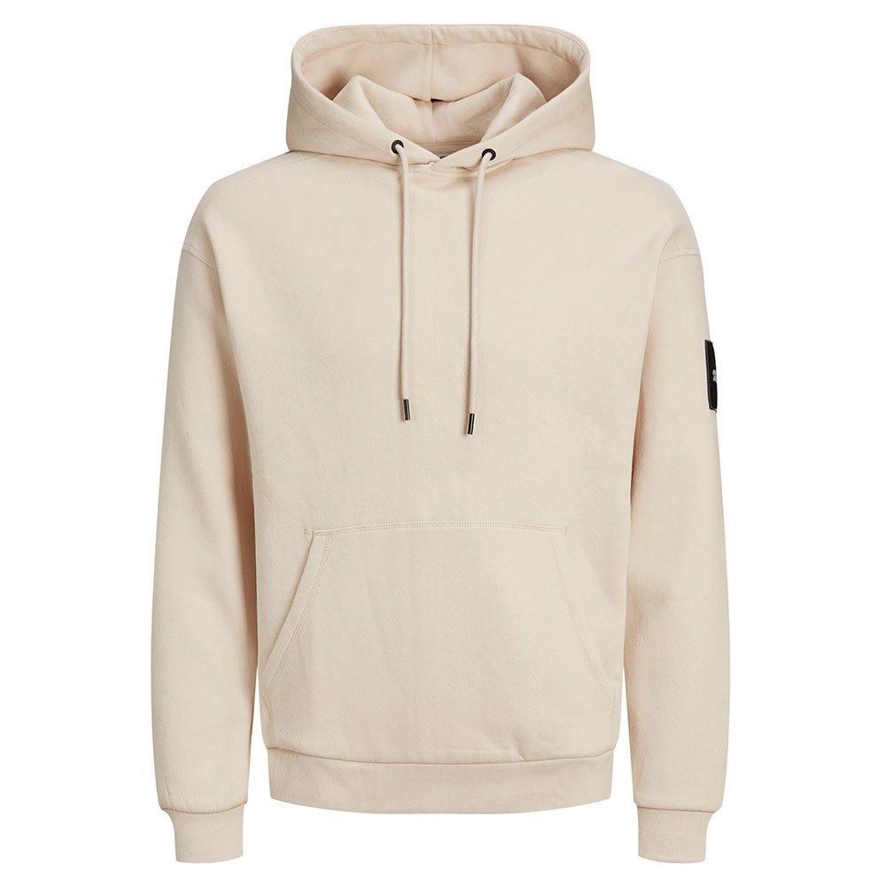 Jack & Jones Classic Graphic Kapuzenpullover L Moonbeam / Relaxed Fit günstig online kaufen