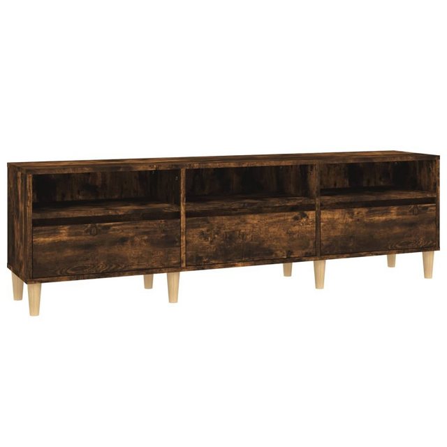 furnicato TV-Schrank Räuchereiche 150x30x44,5 cm Holzwerkstoff günstig online kaufen