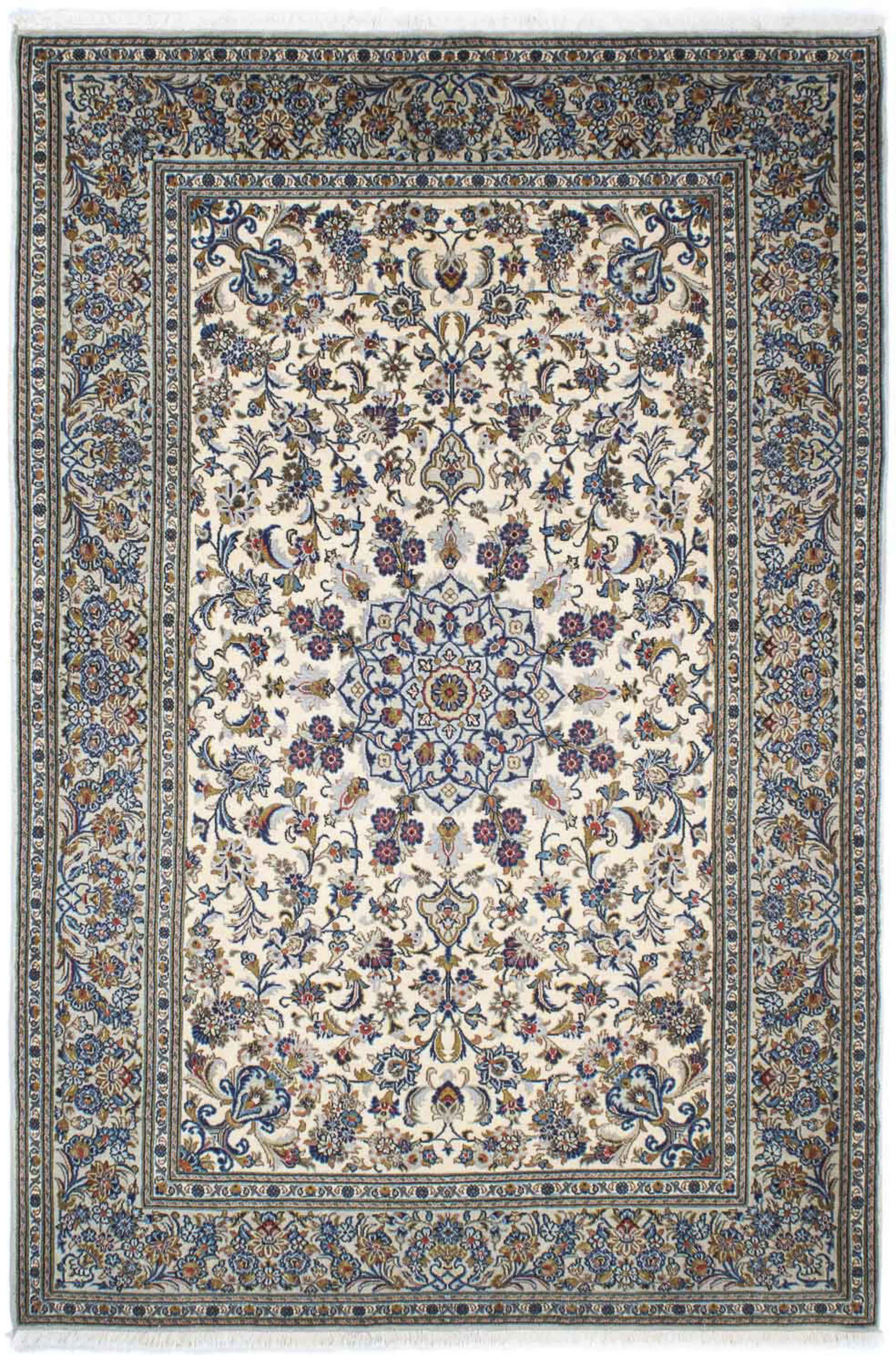 morgenland Orientteppich »Perser - Keshan - 240 x 158 cm - beige«, rechteck günstig online kaufen