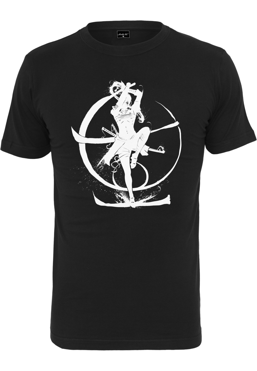 MisterTee Kurzarmshirt "Herren White Samurai Tee" günstig online kaufen