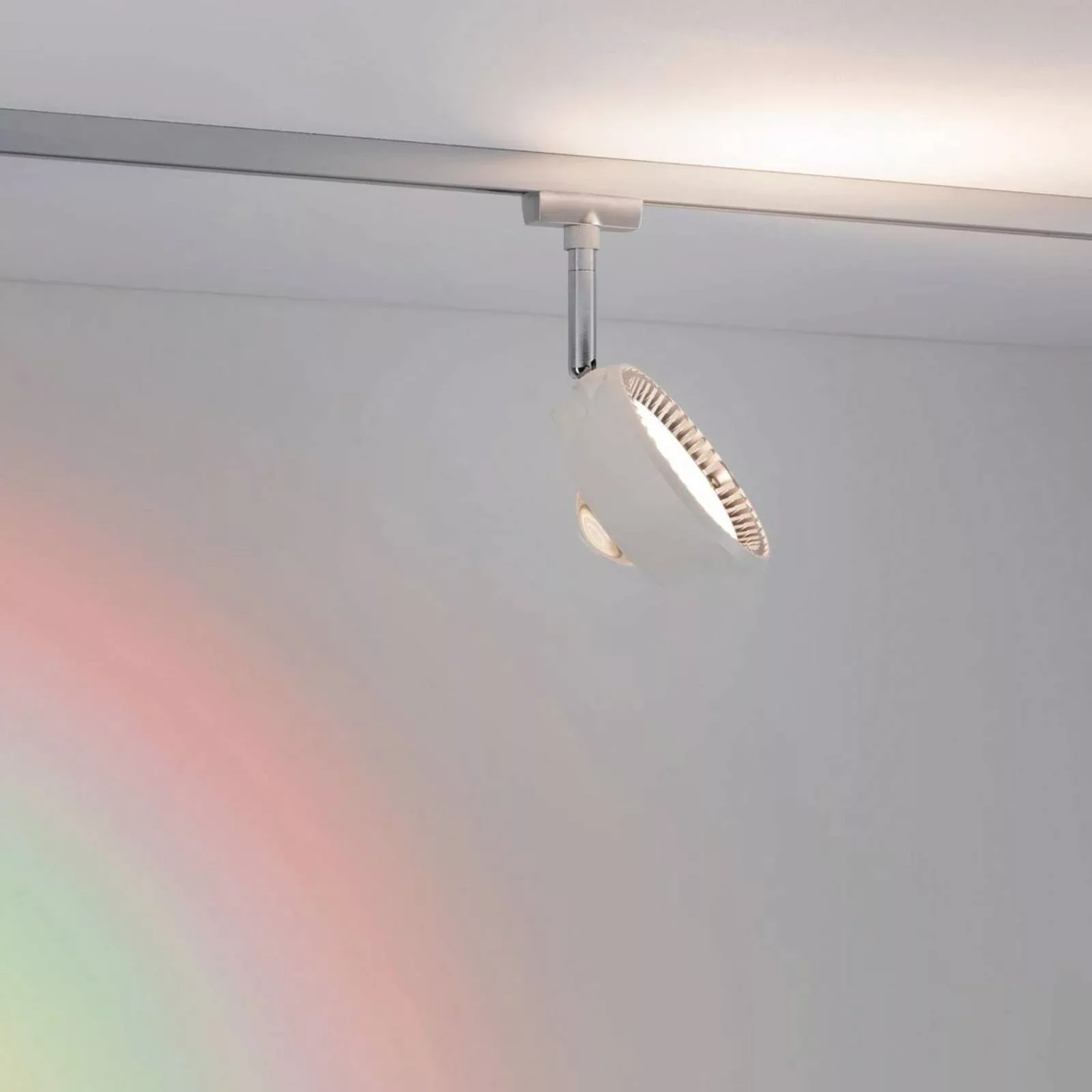 Paulmann URail LED-Spot Sabik chrom matt, dimmbar günstig online kaufen