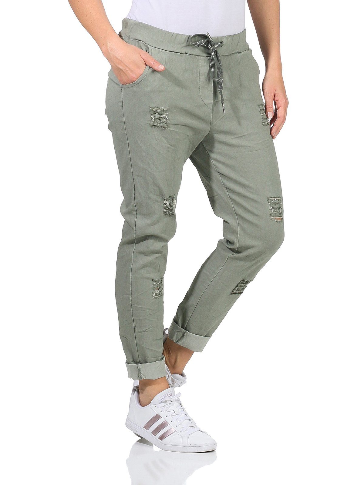 OriginalYou Chinohose 8329 Sommerliche Damenhose mit günstig online kaufen