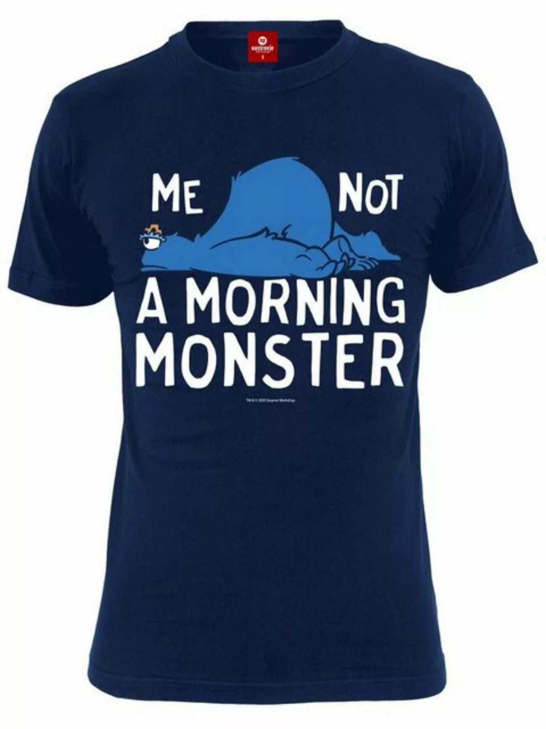 Paladone T-Shirt Sesamstrasse TShirt Morning Monster KrÃ¼melmonster S günstig online kaufen