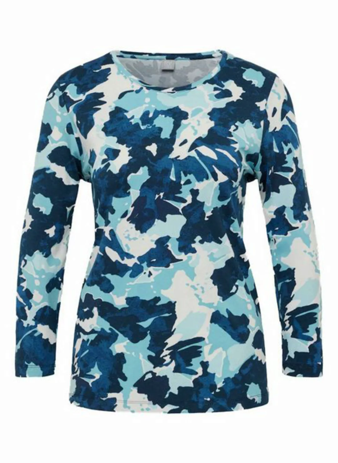 Rabe Print-Shirt "Rabe Damen 3/4-Arm-Shirt mit modernem Muster" günstig online kaufen