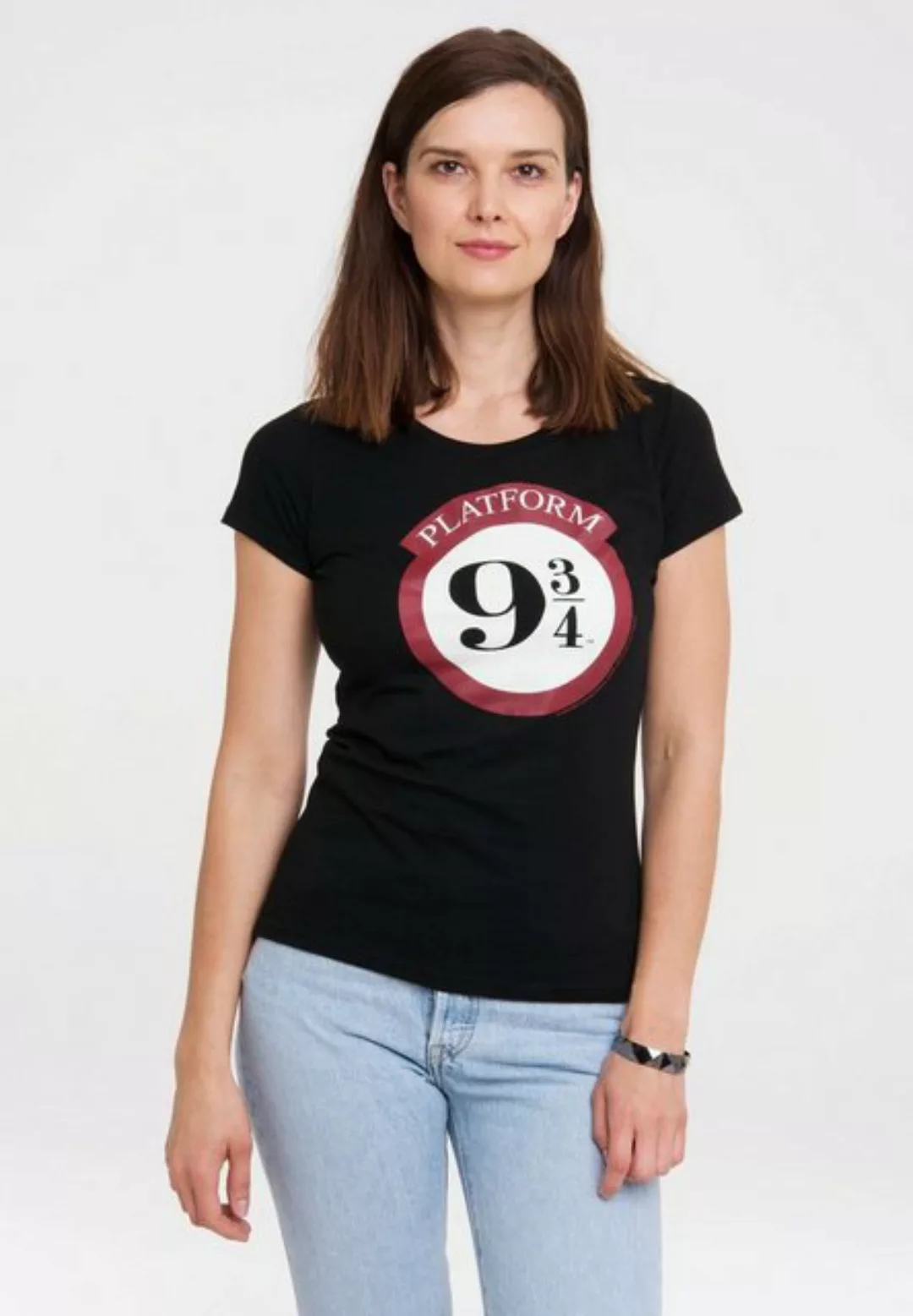 LOGOSHIRT T-Shirt Harry Potter - Platform 9 3/4 mit lizenziertem Design günstig online kaufen
