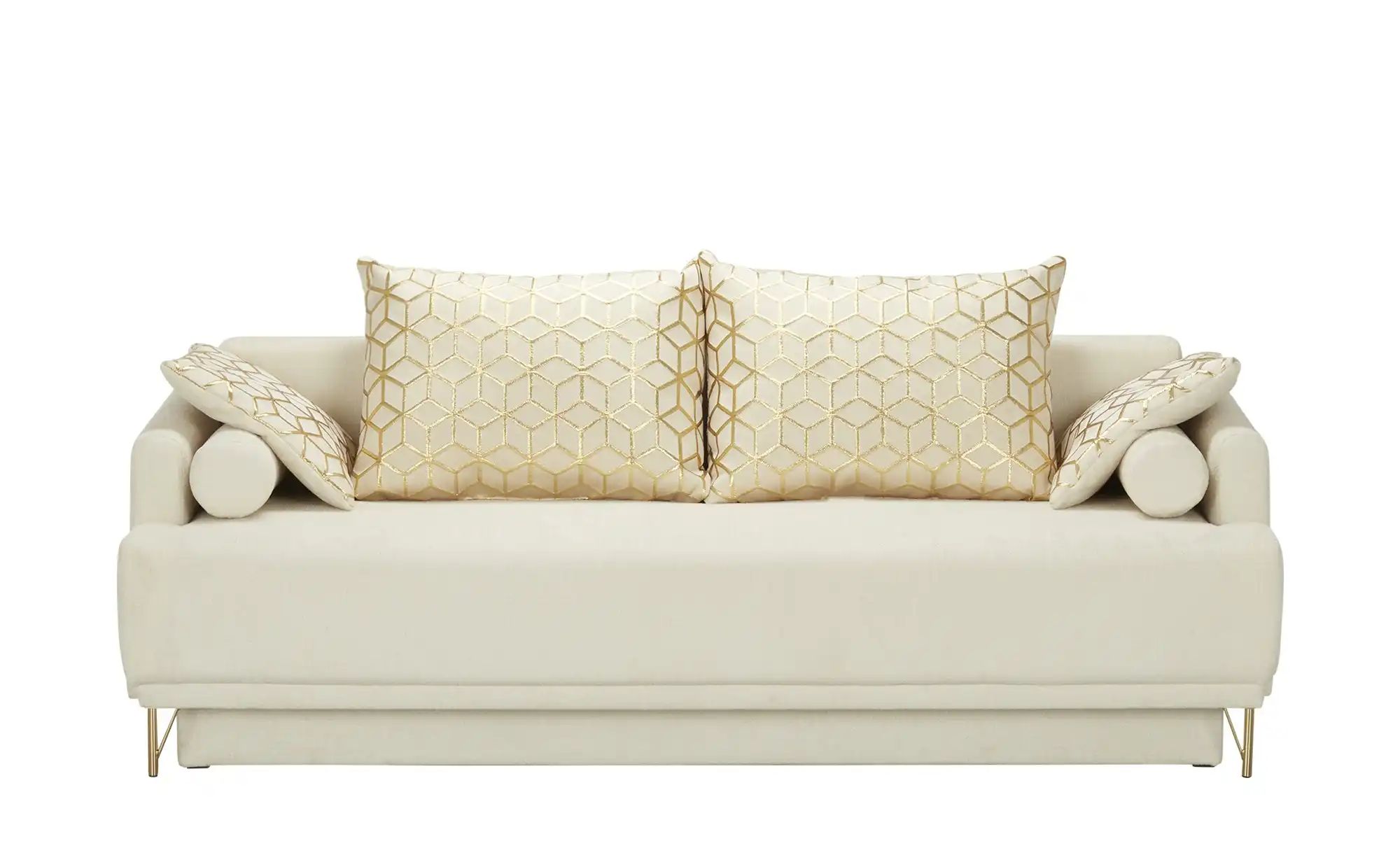 Sofa 2-sitzig   Lia ¦ beige ¦ Maße (cm): B: 223 H: 97 T: 100.0 Polstermöbel günstig online kaufen