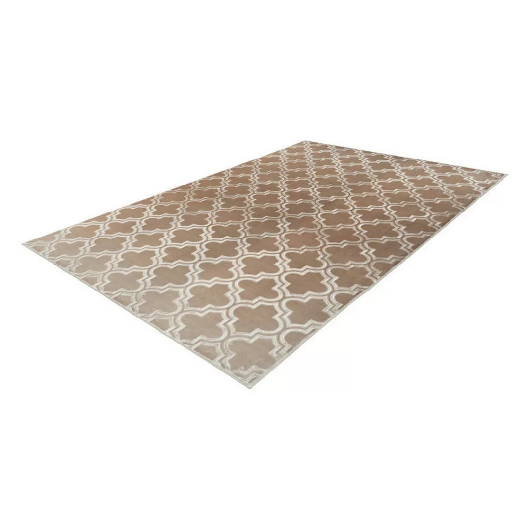 360Living Teppich Monroe taupe B/L: ca. 120x170 cm günstig online kaufen