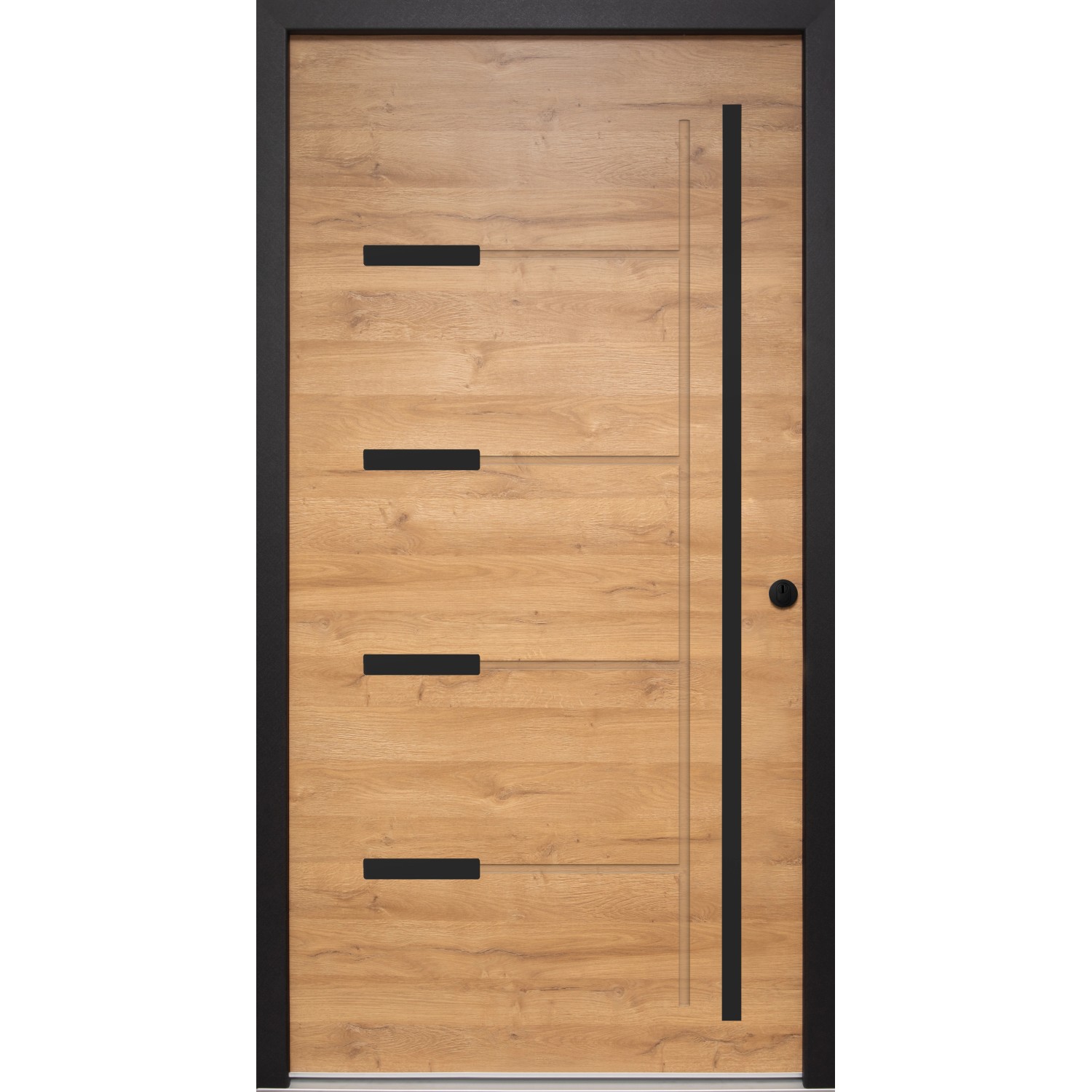 Splendoor Sicherheitshaustür Thermospace Oslo Prime RC2 100 cm x 210 cm R günstig online kaufen