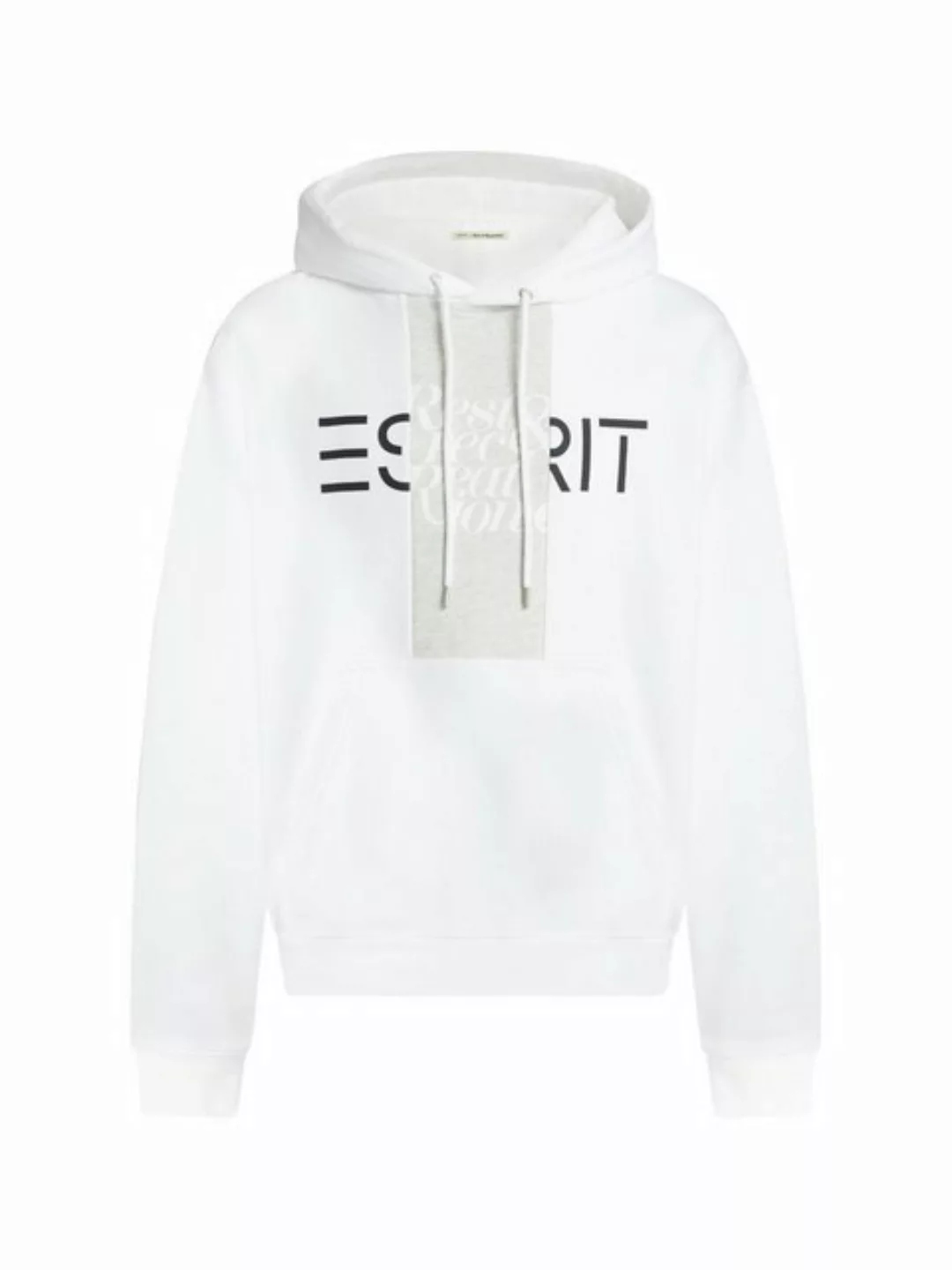 Esprit Sweatshirt Hoodie im Flicken-Look (1-tlg) günstig online kaufen