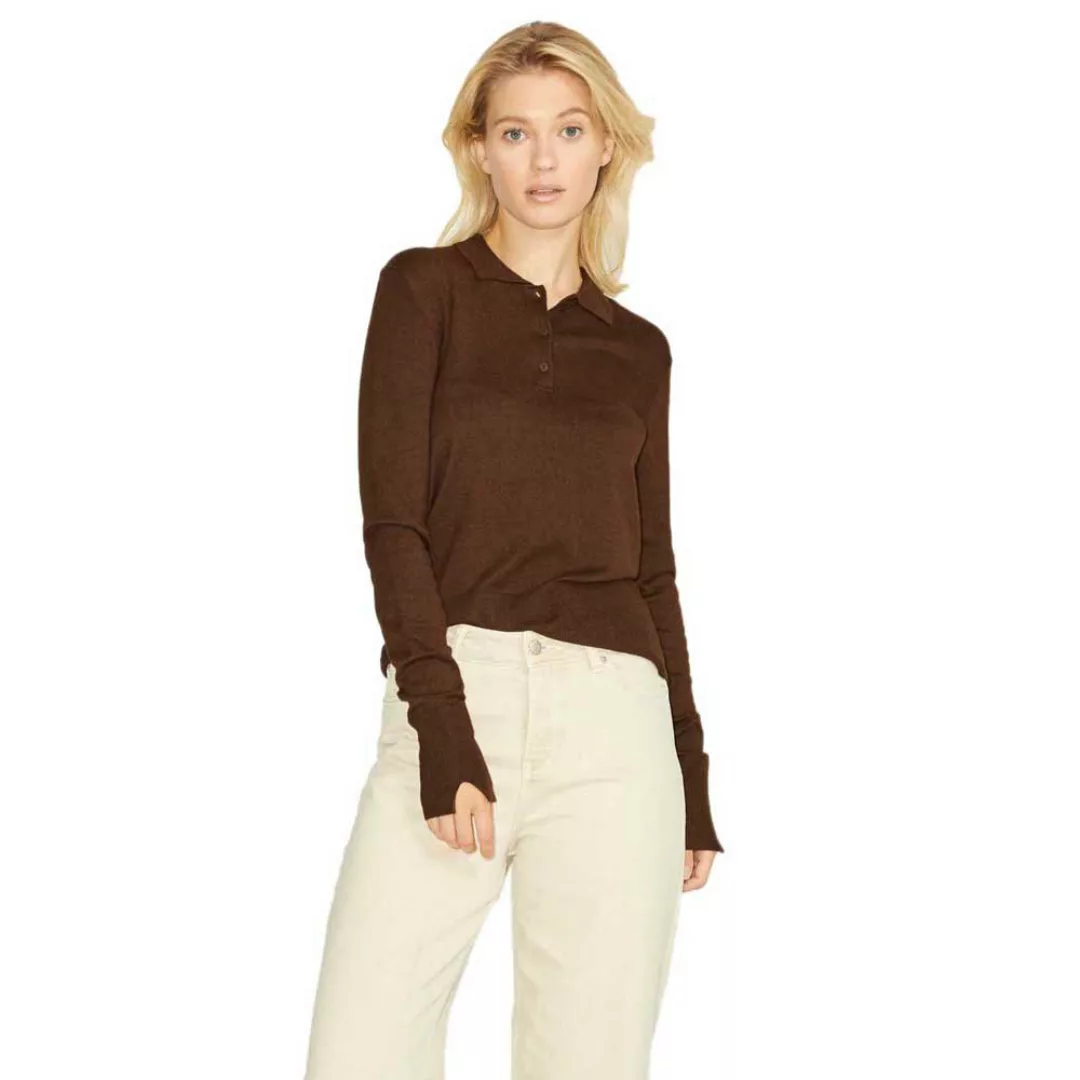 Jjxx Natasha Soft Polo Pullover S Demitasse günstig online kaufen