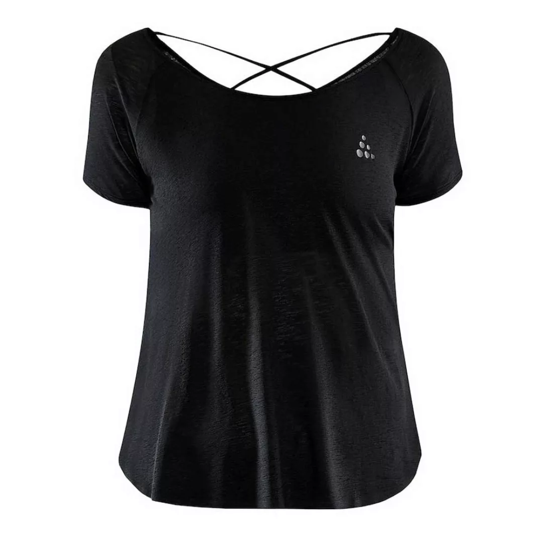 Craft Core Charge Cross Back Kurzärmeliges T-shirt M Black günstig online kaufen