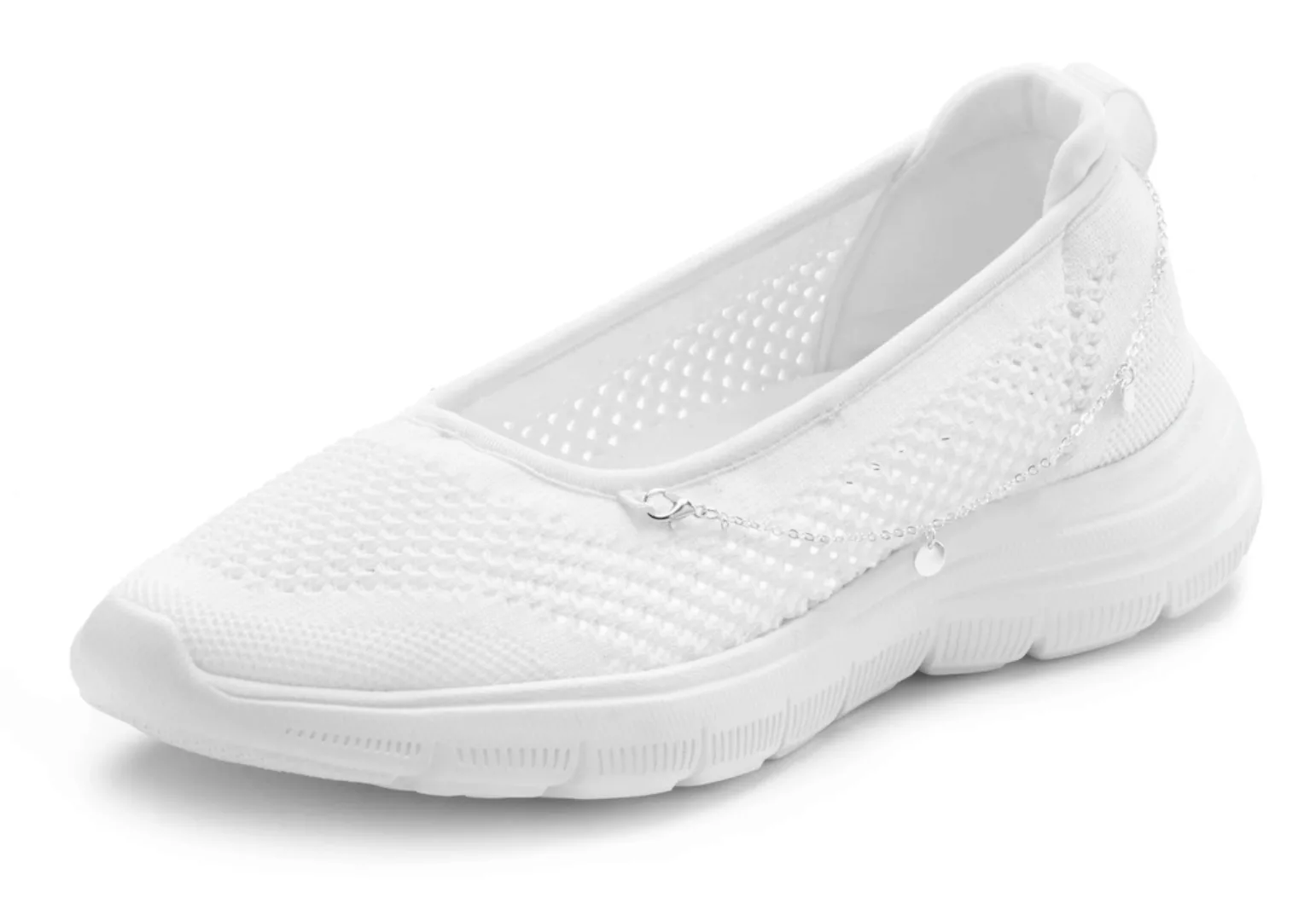 LASCANA Sneaker, Slipper, Ballerina, Halbschuhe zum Reinschlüpfen VEGAN günstig online kaufen