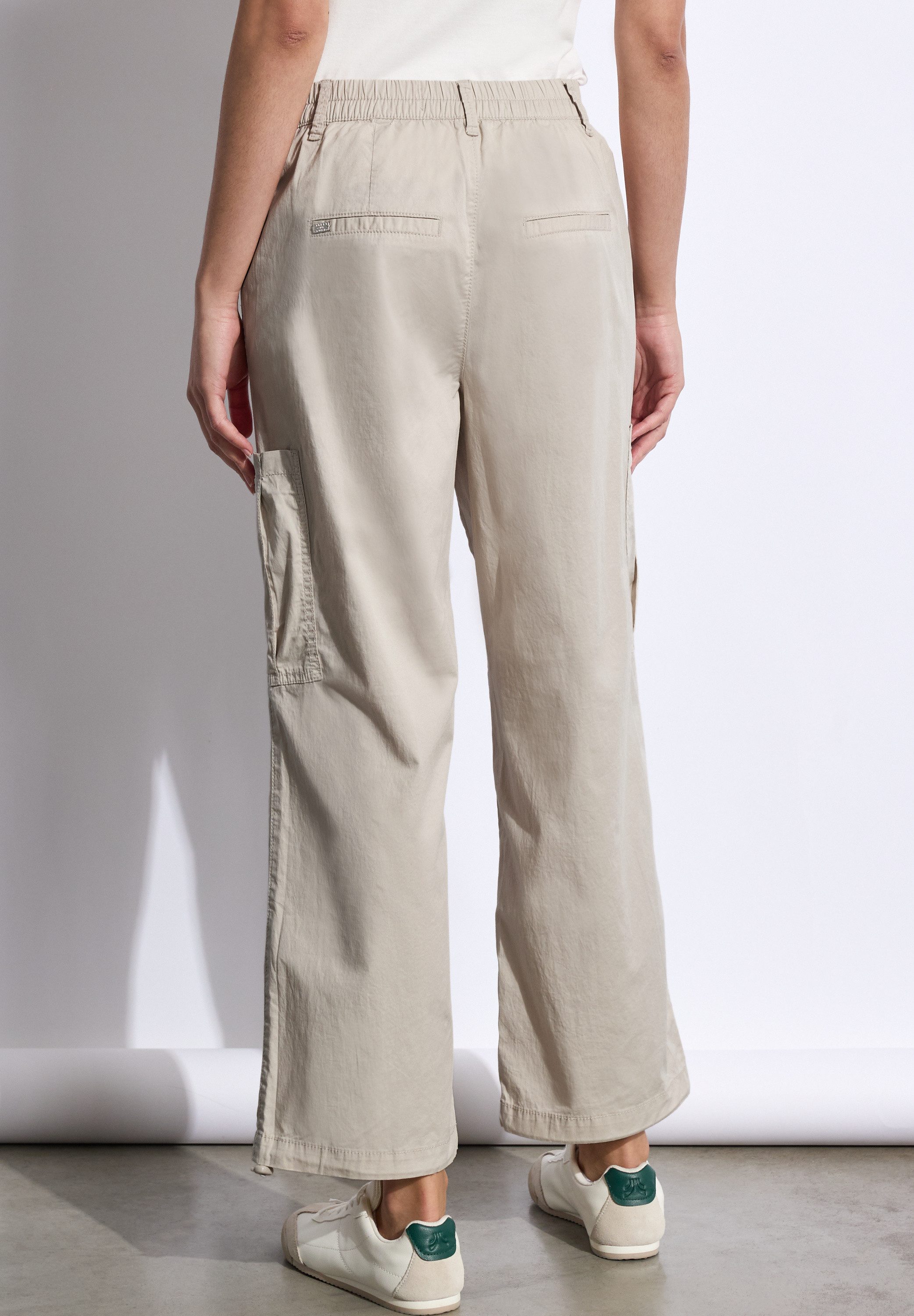 STREET ONE STUDIO Paperbag-Hose, High Waist günstig online kaufen