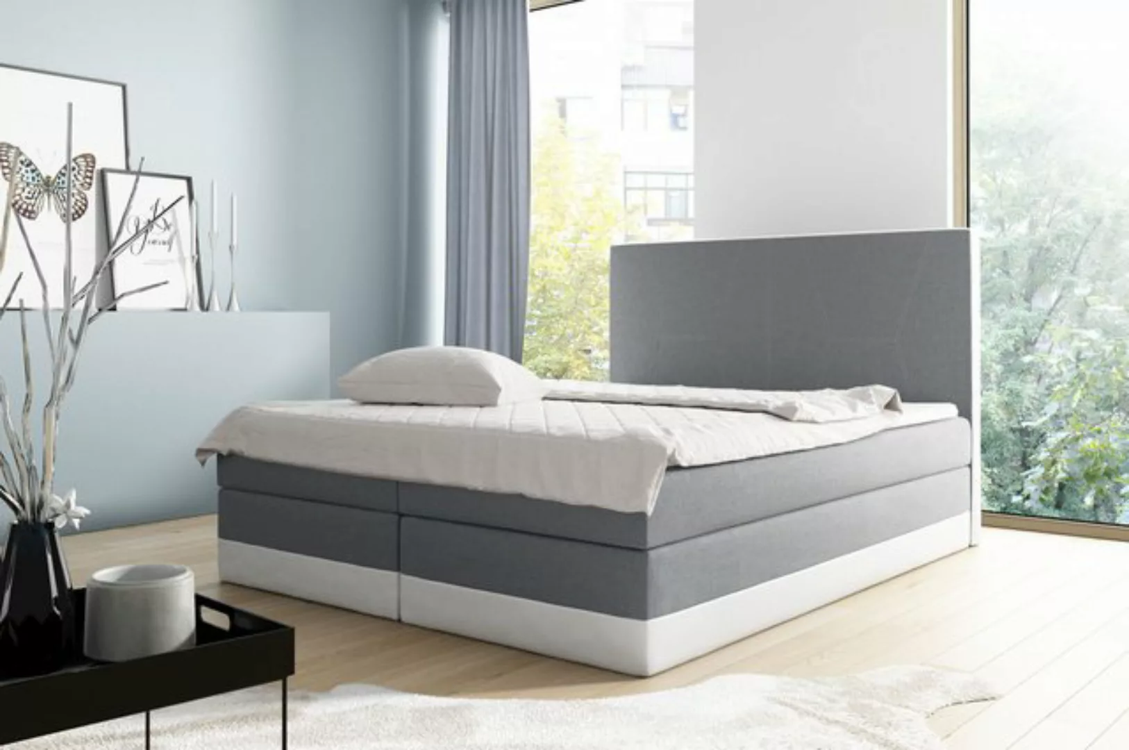 Schlaffabrik Boxspringbett ENZO (Inari 81 + Soft 17), inkl. Matratze, Toppe günstig online kaufen