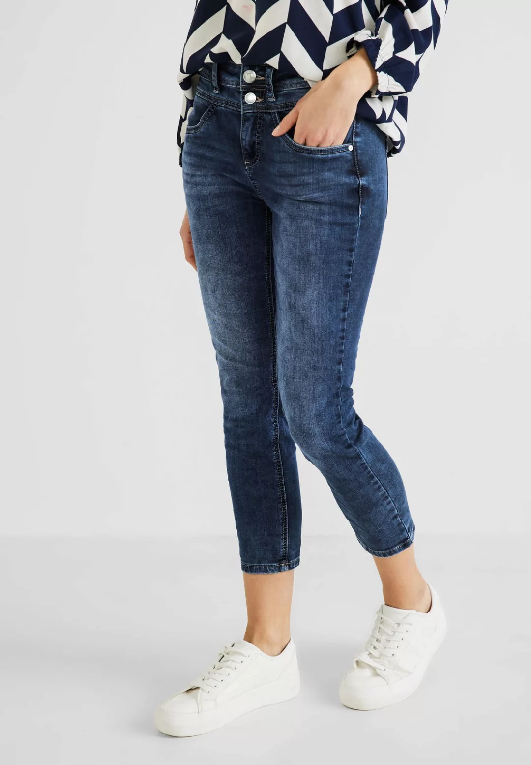 STREET ONE Skinny-fit-Jeans günstig online kaufen