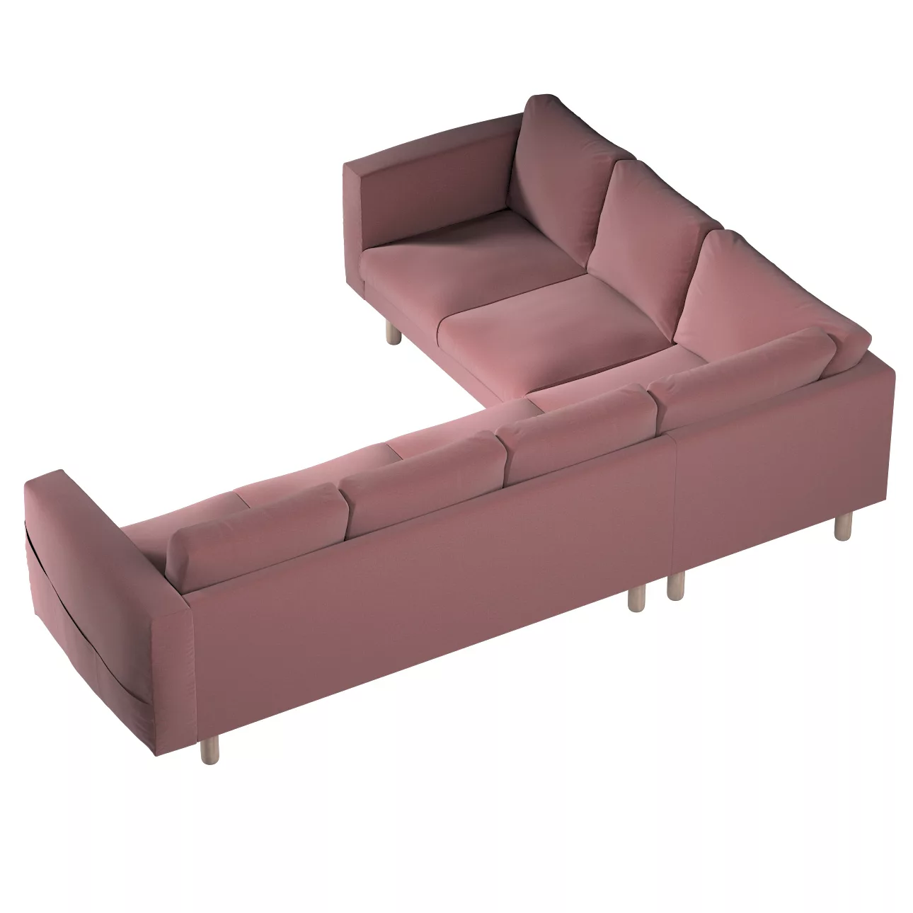 Bezug für Norsborg 5-Sitzer Ecksofa, violett, Norsborg 5-Sitzer Ecksofabezu günstig online kaufen