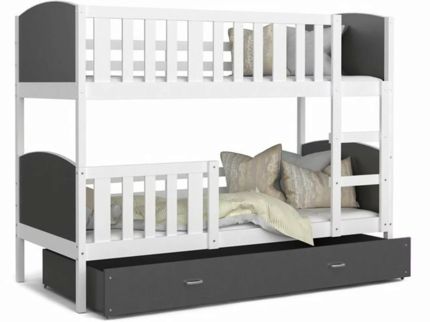 Siblo Kinderbett Tommy (Flexibler Lattenrost, Schublade, Sicherheitsbarrier günstig online kaufen
