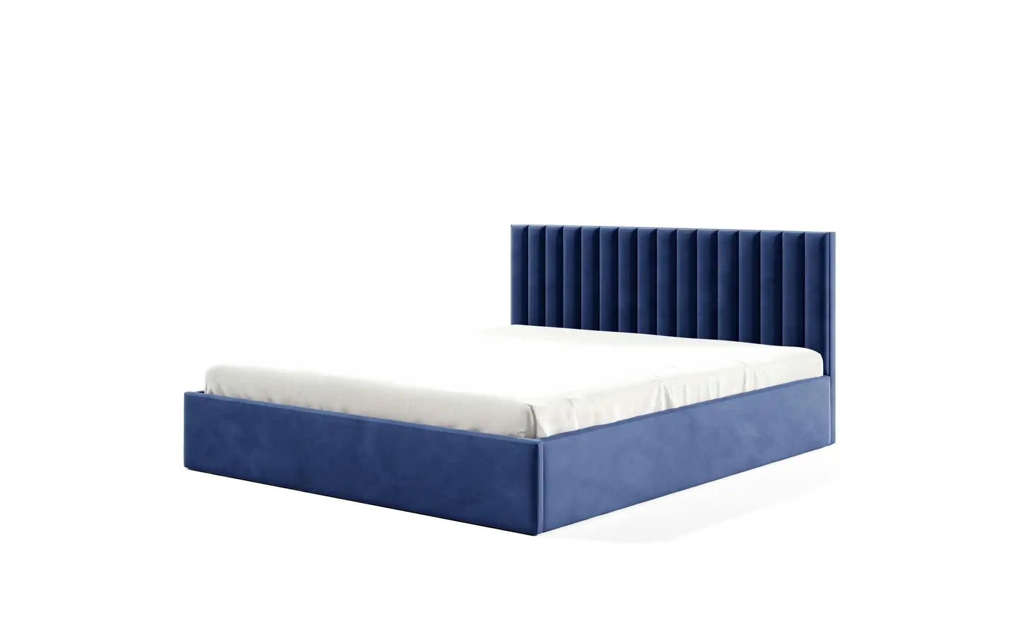 Polsterbett mit Bettkasten Fame ¦ blau ¦ Maße (cm): B: 209 H: 85 Betten > P günstig online kaufen