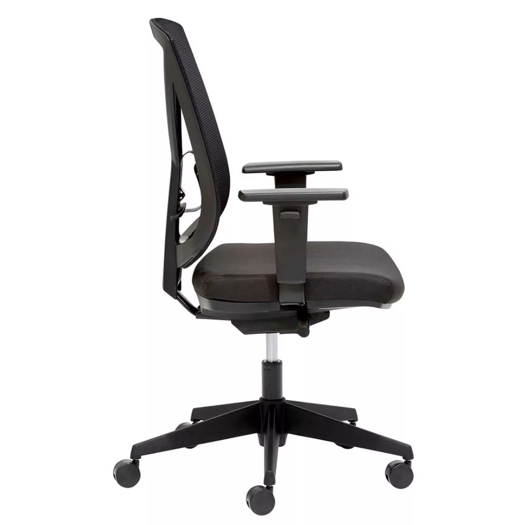 Schreibtischdrehstuhl mit Netzrücken höhenverstellbarem Sitz günstig online kaufen