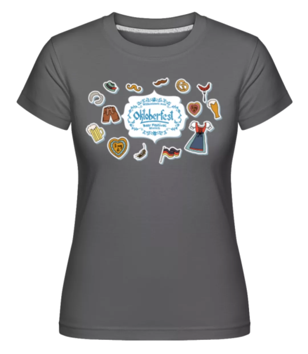 Oktoberfest Beer Festival · Shirtinator Frauen T-Shirt günstig online kaufen