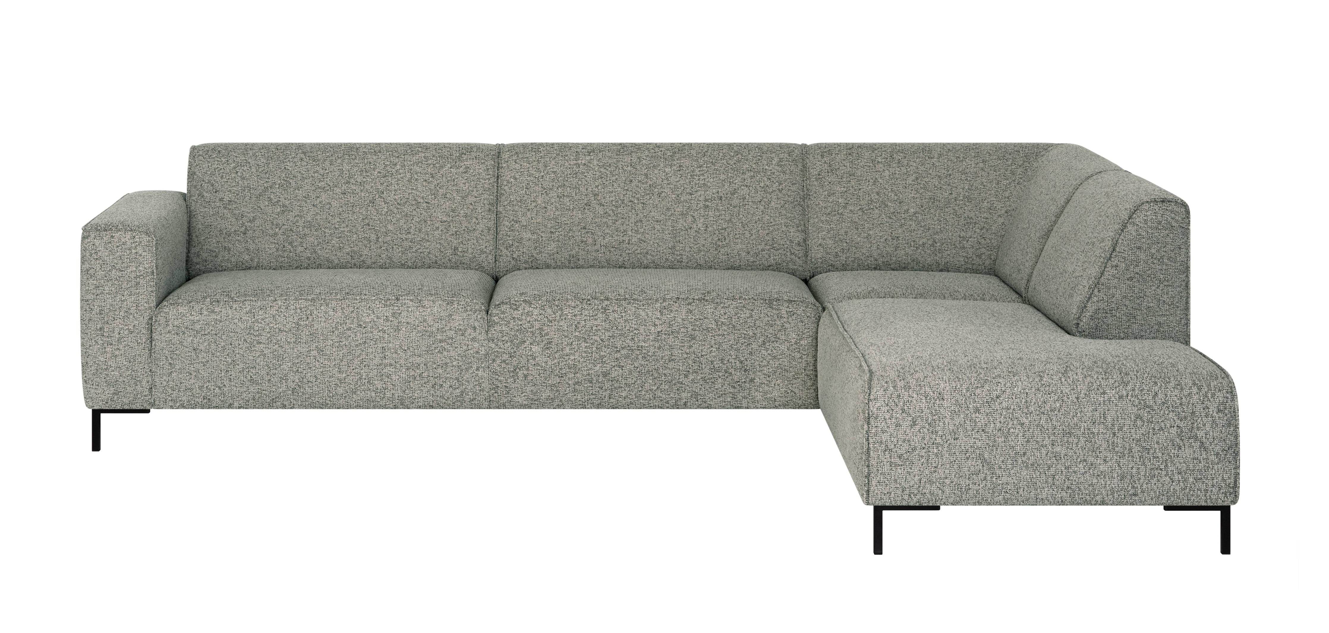 NADUVI Collection | Ecksofa Gionni rechts 2,5-Sitzer Chenille günstig online kaufen