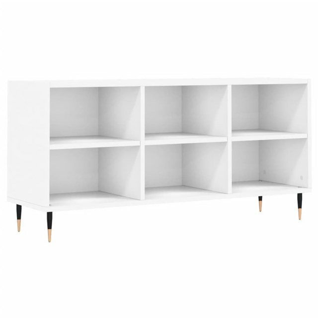 vidaXL TV-Schrank TV-Schrank Weiß 103,5x30x50 cm Holzwerkstoff (1-St) günstig online kaufen