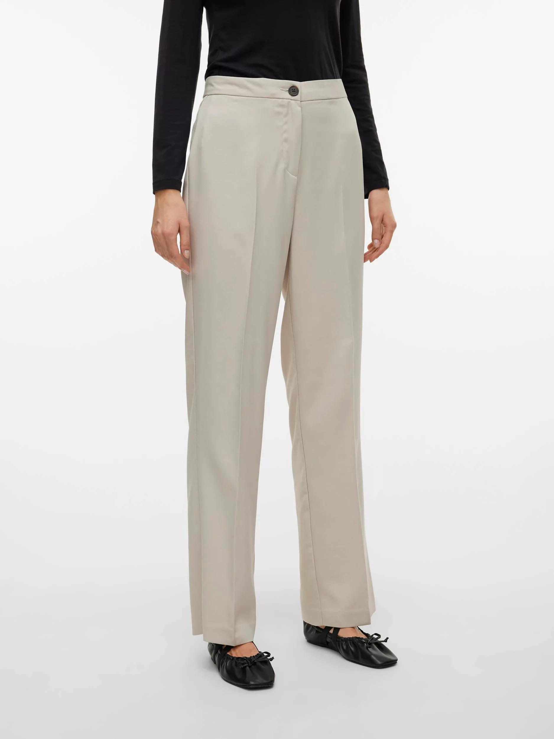 Vero Moda Anzughose "VMRITA MW STRAIGHT PANT NOOS" günstig online kaufen