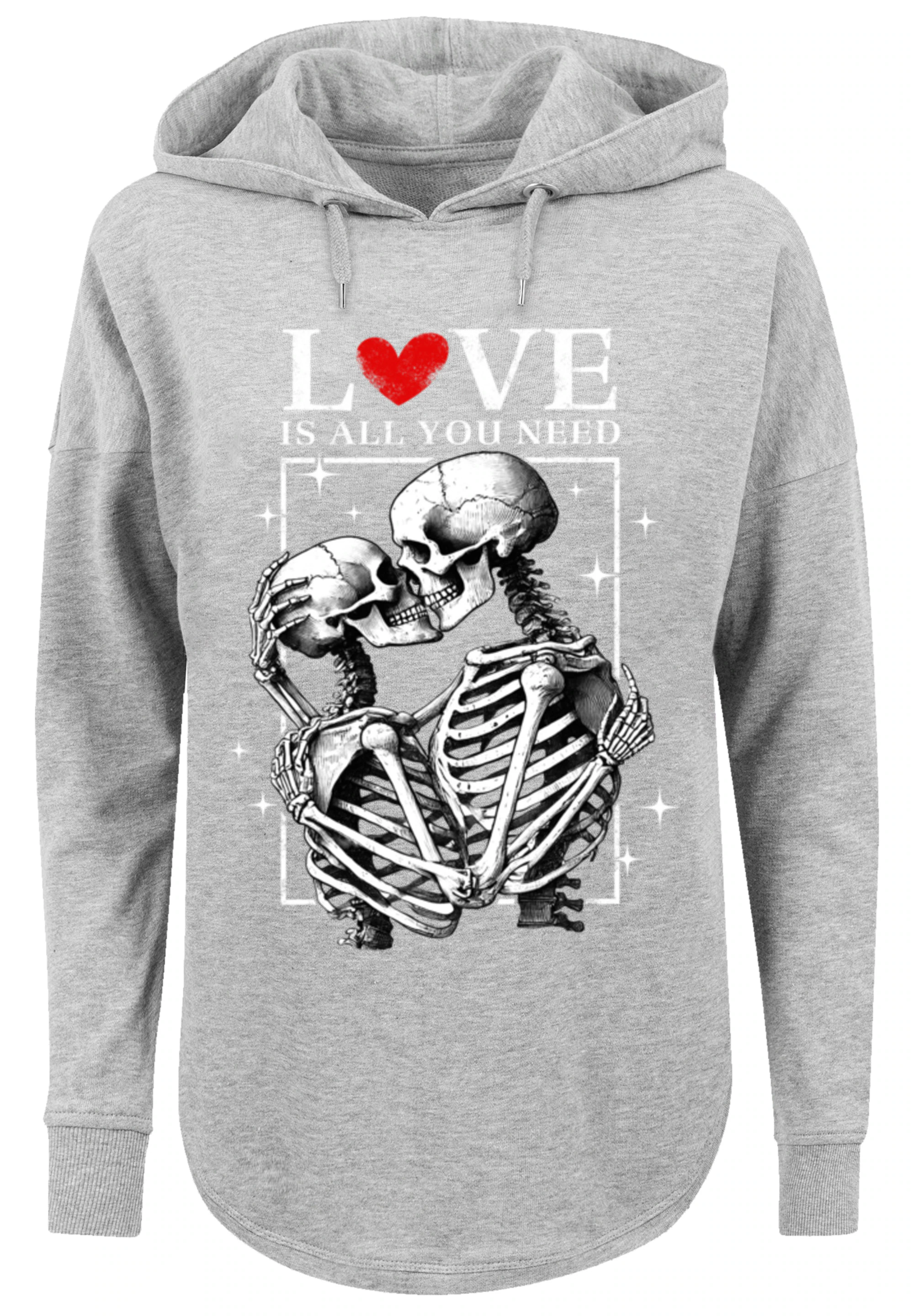 F4NT4STIC Kapuzenpullover "Love is all you need", Premium Qualität günstig online kaufen