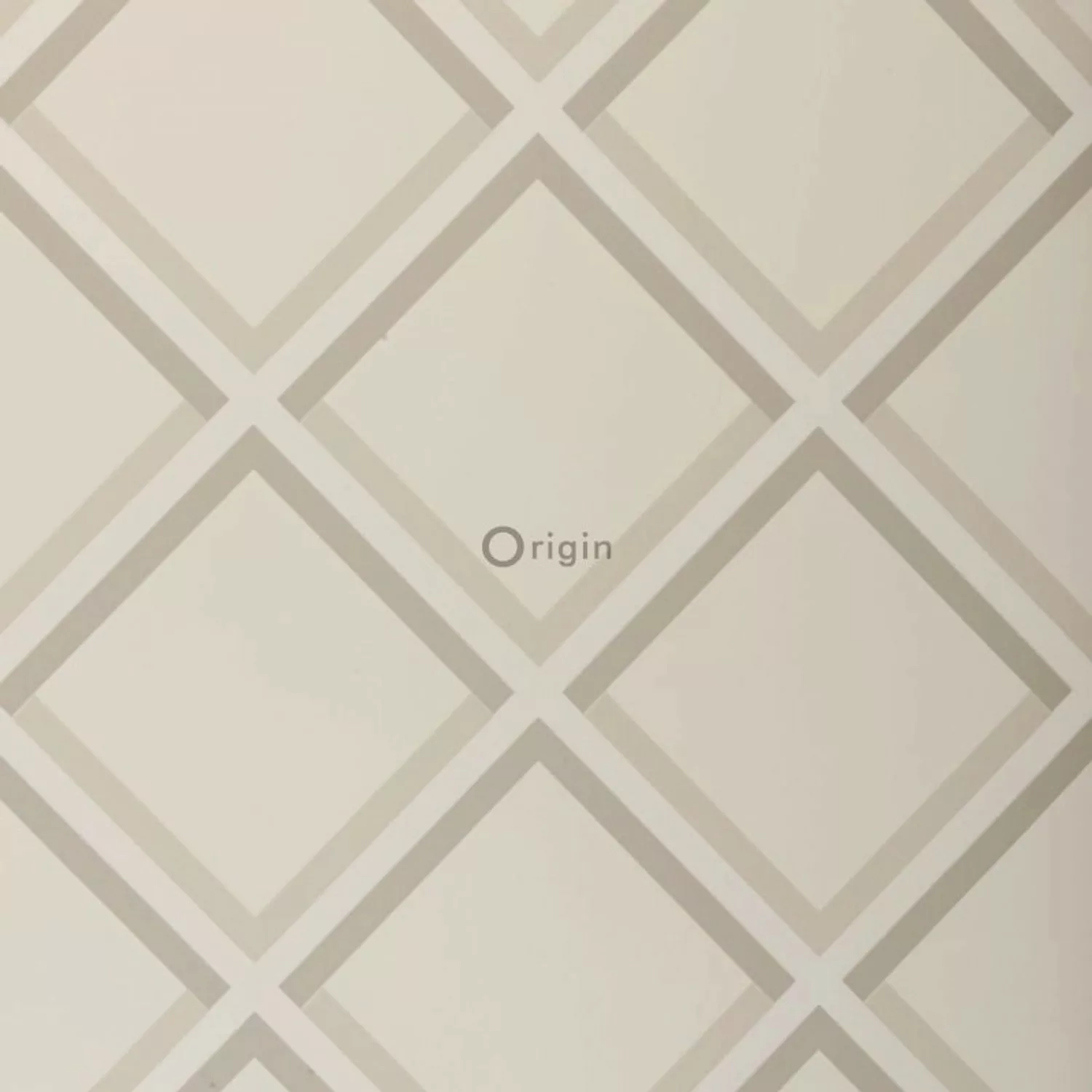 Origin Wallcoverings Tapete Geometrisches Motiv Beige 52 cm x 10,05 m 30712 günstig online kaufen