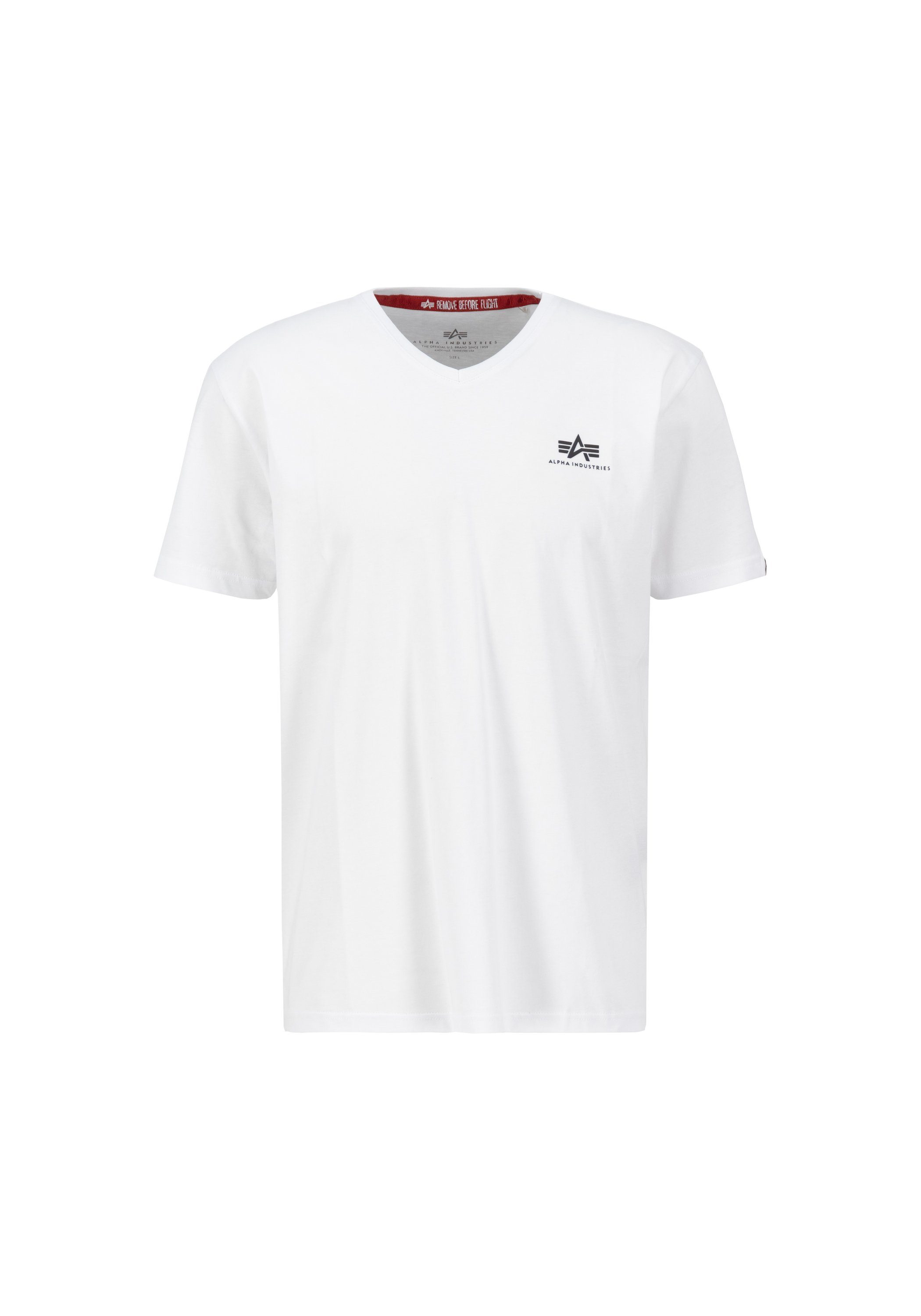 Alpha Industries T-Shirt "Alpha Industries Men - T-Shirts Basic V-Neck T-Sh günstig online kaufen