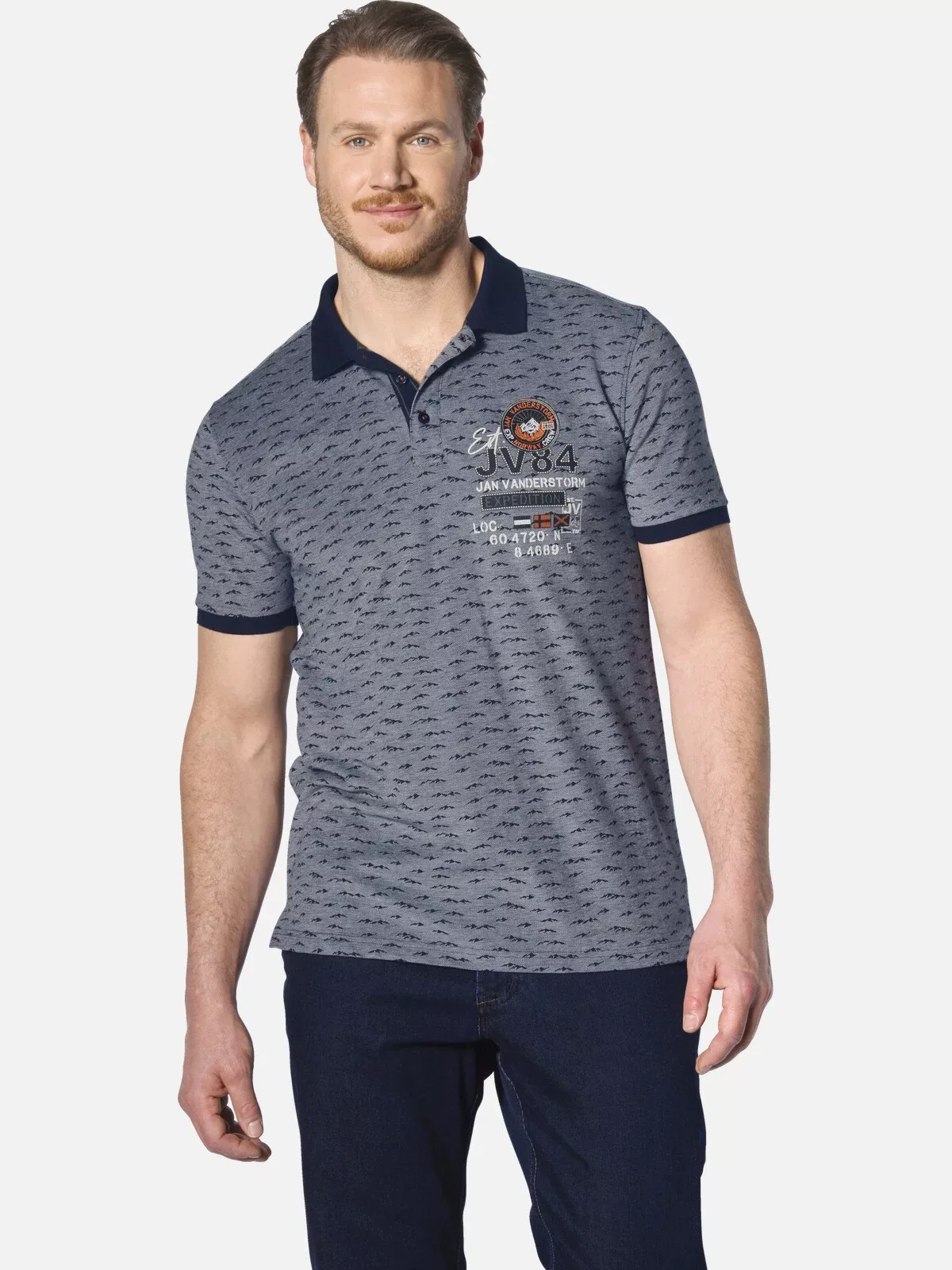 Jan Vanderstorm Poloshirt "Poloshirt HALVESEN" günstig online kaufen