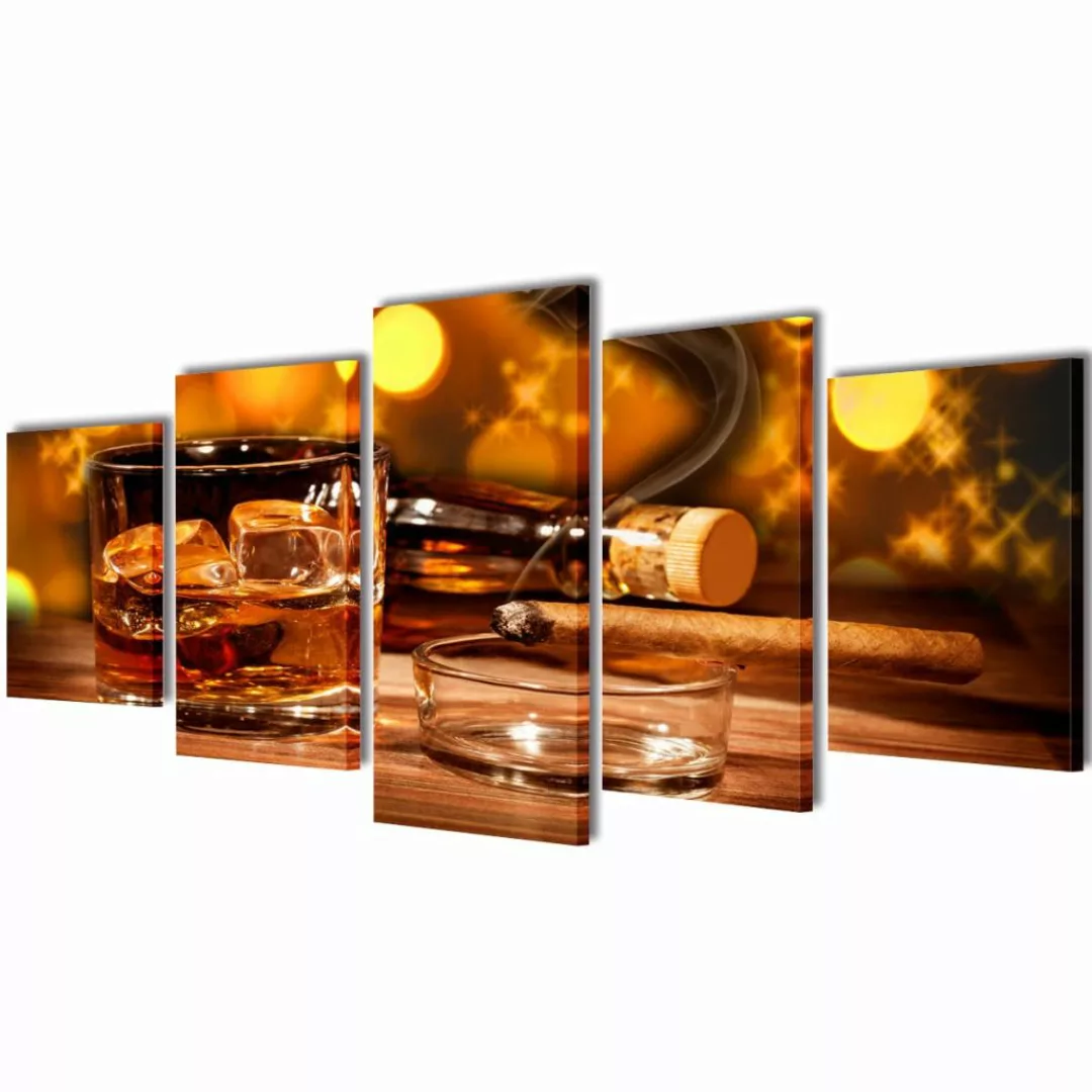 Bilder Dekoration Set Whiskey Und Zigarre 200 X 100 Cm günstig online kaufen