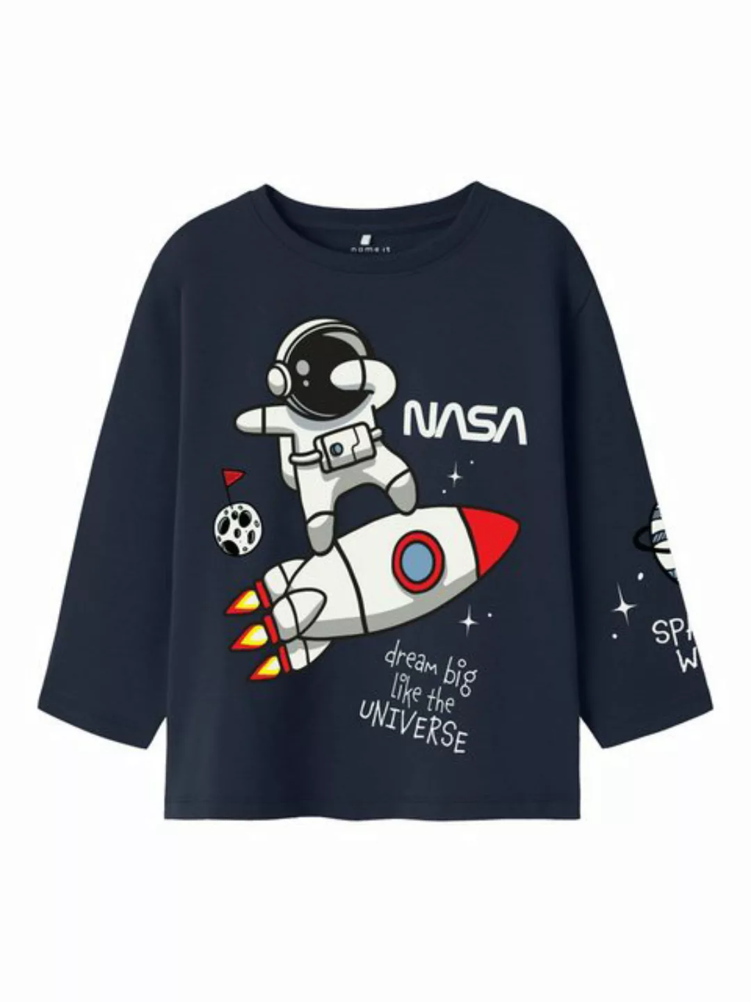 Name It Langarmshirt NMMDALUM NASA (1-tlg) günstig online kaufen