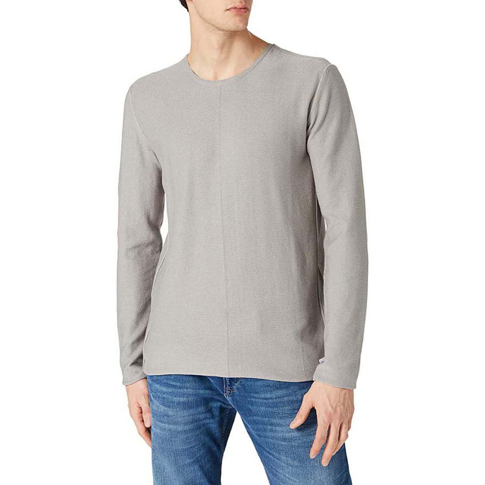 Replay Essential Baumwollpullover Mit Rundhalsausschnitt S Stone Grey günstig online kaufen