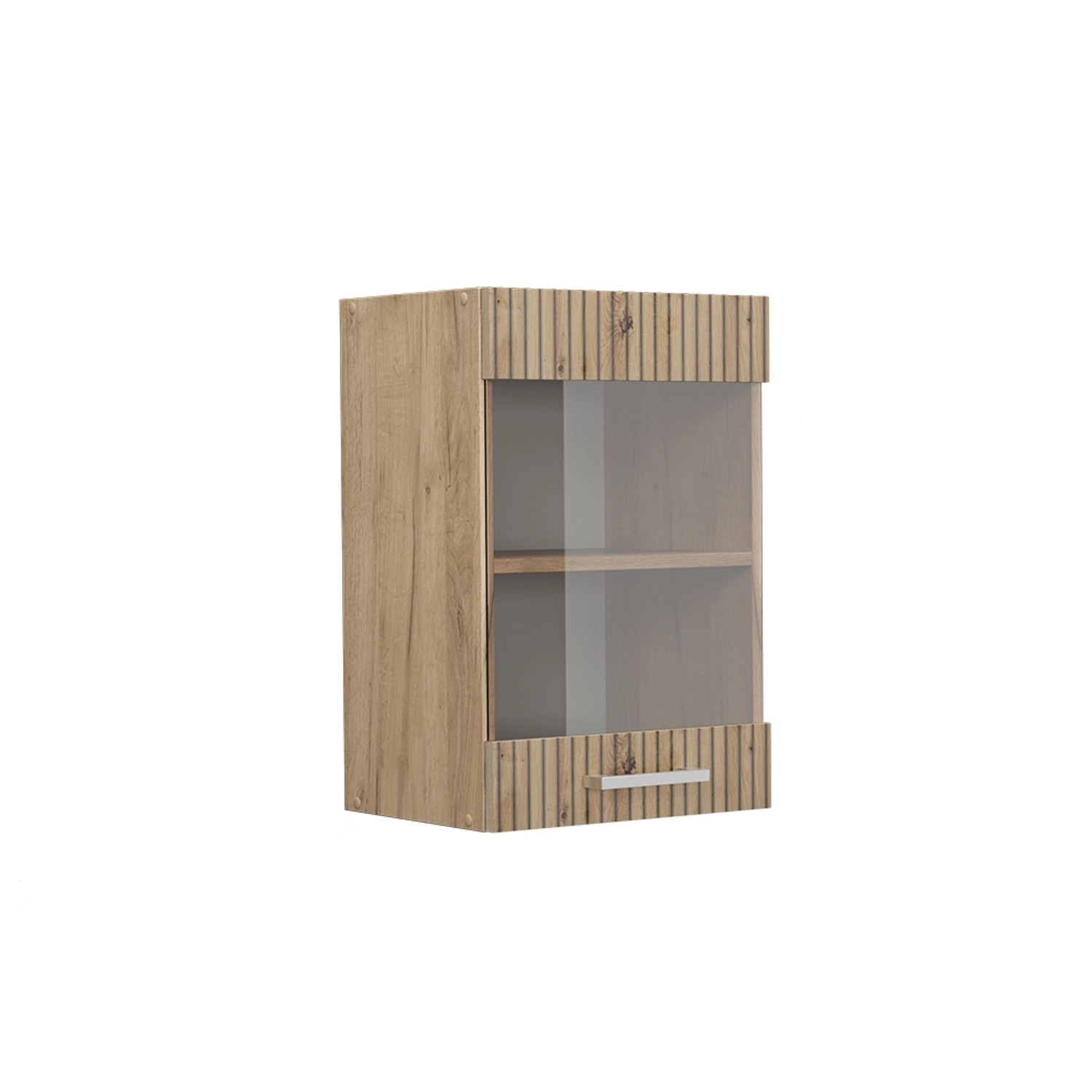 Vicco Glashängeschrank R-Line, Artisan-Eiche/Goldkraft Eiche, 40 günstig online kaufen