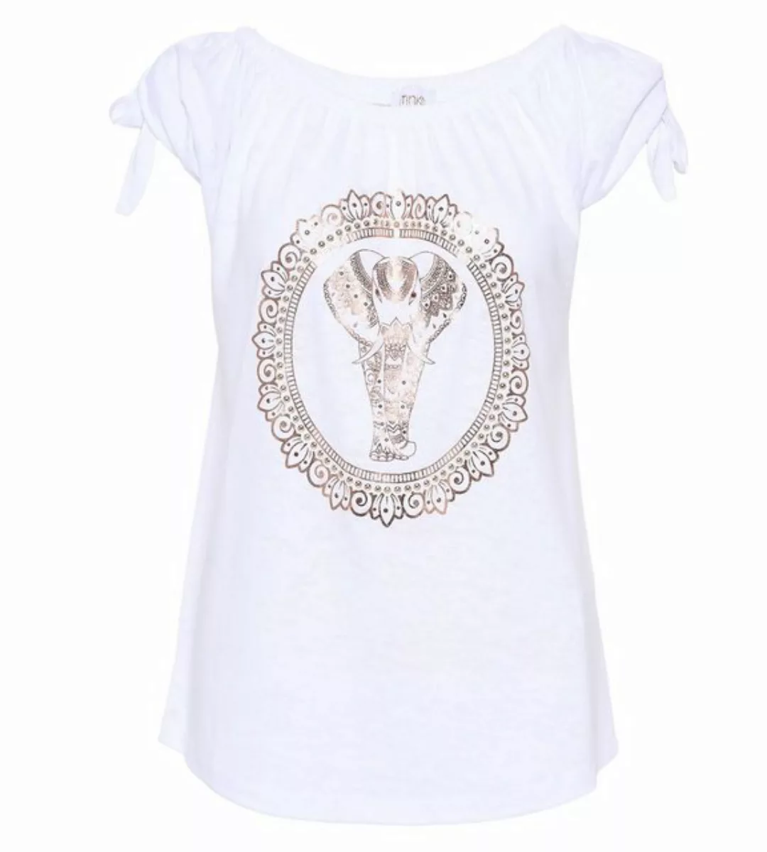 atinka T-Shirt Carmenshirt mit Elephant-Motiv günstig online kaufen