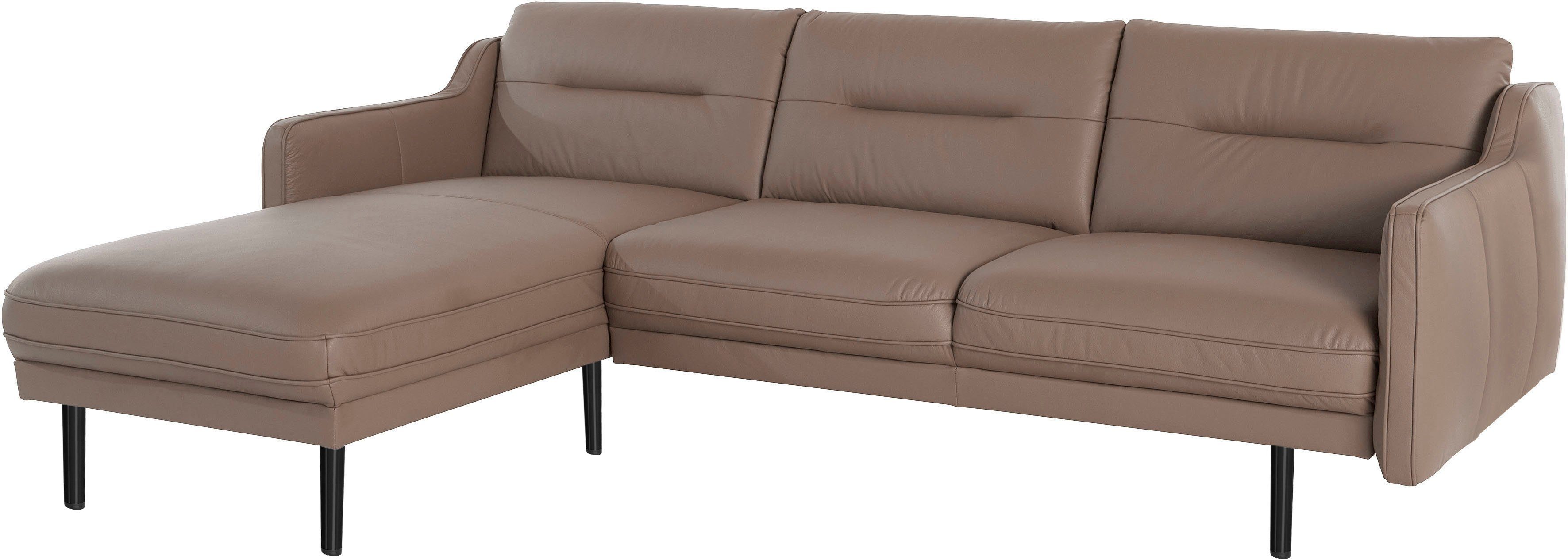 andas Ecksofa "Nordfyn L-Form", edles Design in 3 Bezugsqualitäten, Design günstig online kaufen