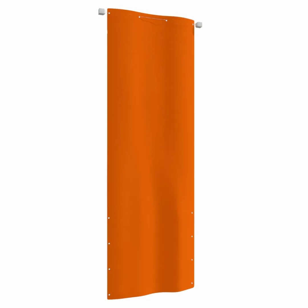 Vidaxl Balkon-sichtschutz Orange 80x240 Cm Oxford-gewebe günstig online kaufen