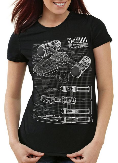 style3 T-Shirt Y-Wing rebellion star krieg wars imperium der sterne vader x günstig online kaufen