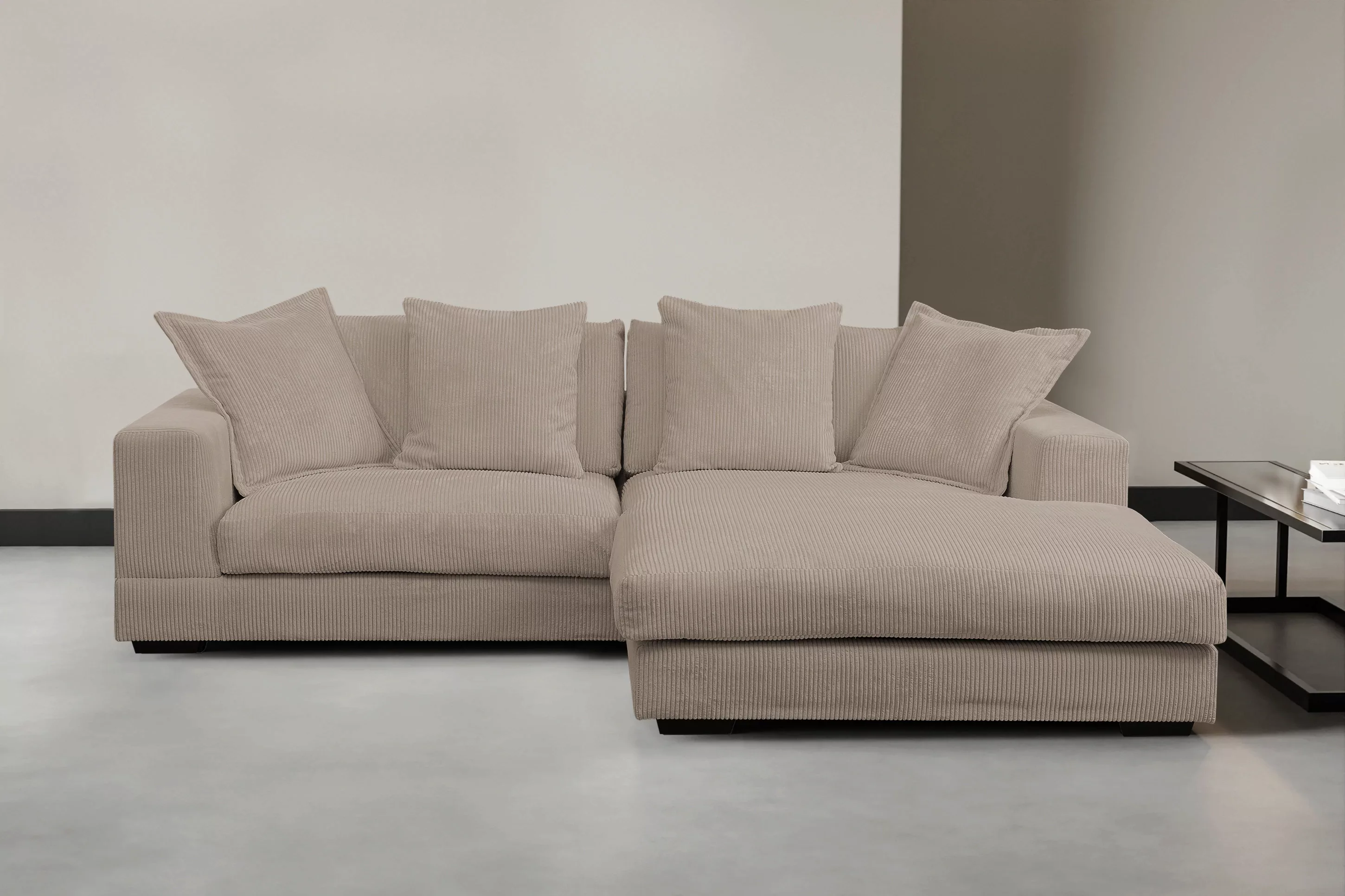 WERK2 Ecksofa "Eldorado L-Form", Design Ecksofa, besonders weicher Sitzkomf günstig online kaufen