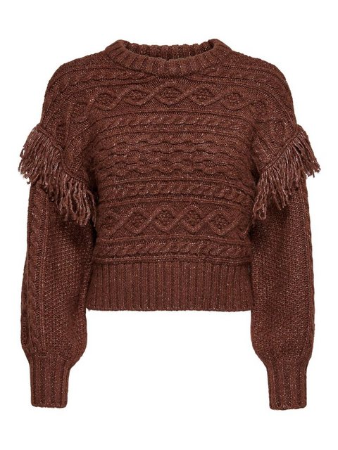 ONLY Strickpullover WANDA (1-tlg) Fransen günstig online kaufen