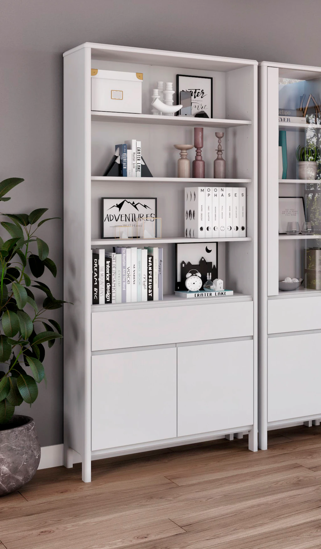 Home affaire Regal »Luven«, Breite 82 cm, Massivholz günstig online kaufen