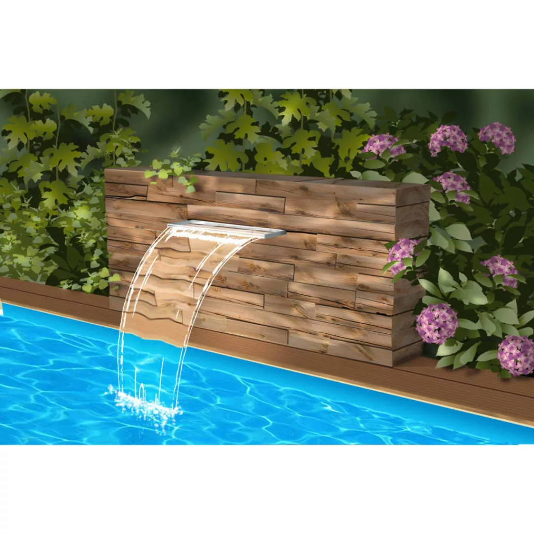 Ubbink Wasserfall Niagara Led 60 Cm Transparent 7504609 günstig online kaufen