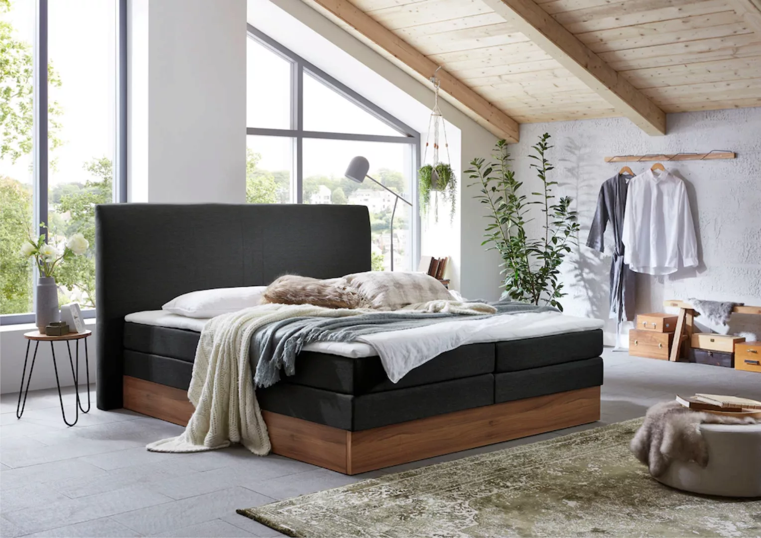 Home affaire Boxspringbett "Blomen" günstig online kaufen