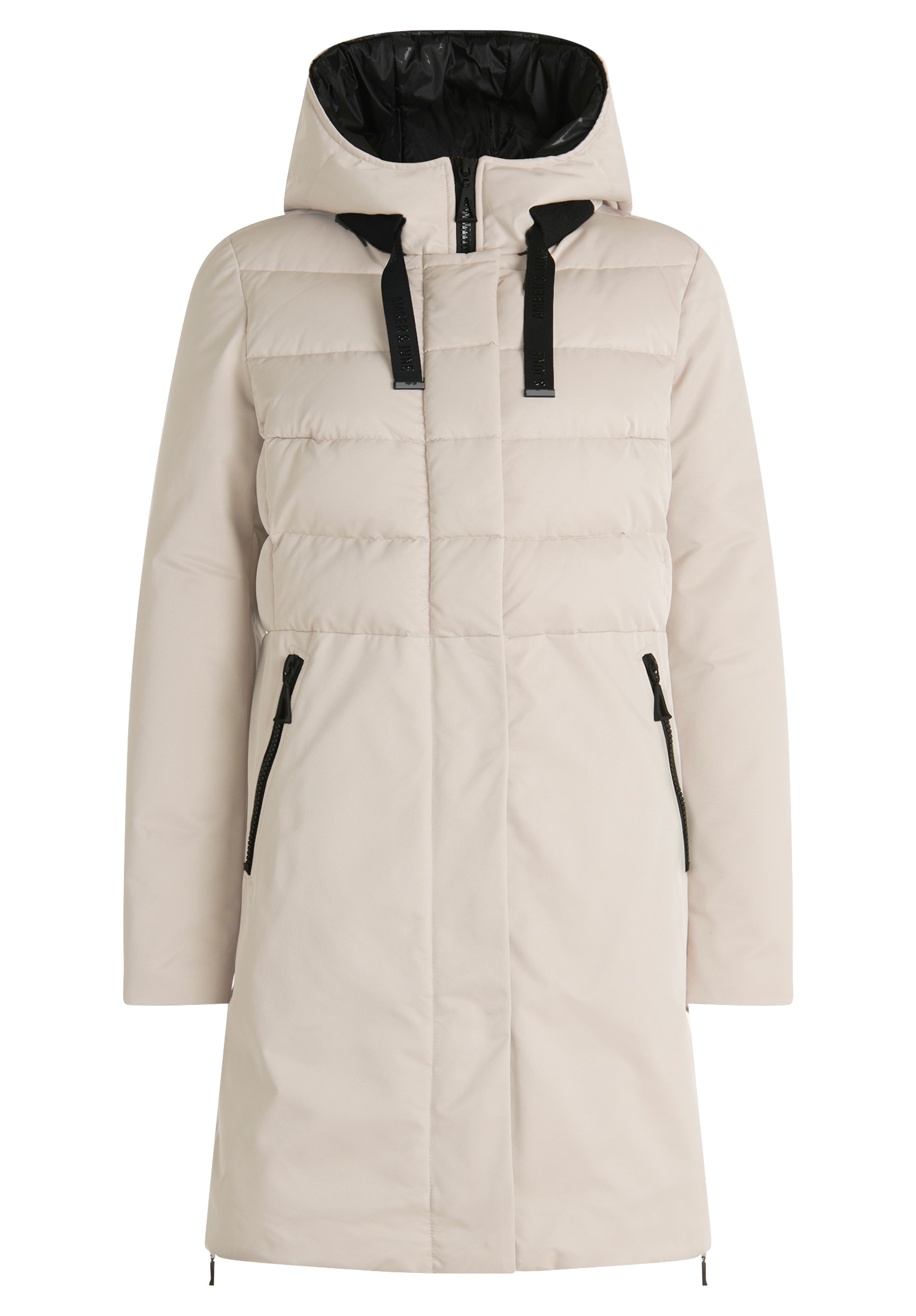 Amber & June Winterjacke "Amber & June Damen Winterjacke Kunstdaune", mit K günstig online kaufen